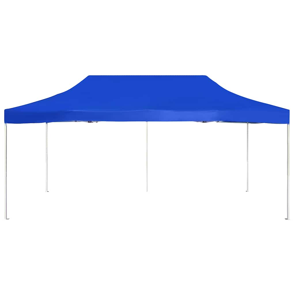 Vidaxl partytent professioneel inklapbaar 6x3 m aluminium blauw