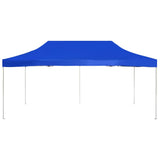 Vidaxl Partytent Profesionalno zložljivo 6x3 m aluminijasta modra