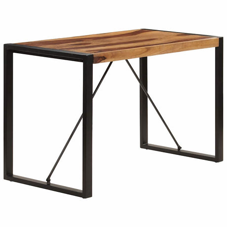Vidaxl eettafel 120x60x76 cm massief acaciahout