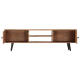 Vidaxl tv-meubel 140x30x40 cm massief acaciahout
