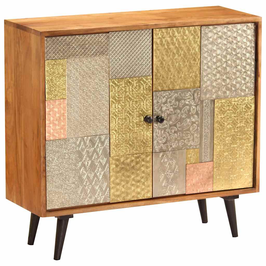 Vidaxl dressoir 80x30x75 cm massief acaciahout