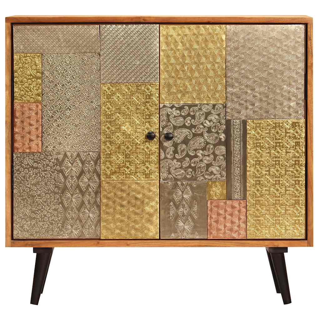 Vidaxl dressoir 80x30x75 cm massief acaciahout