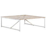Vidaxl salontafel 110x110x36 cm massief mangohout