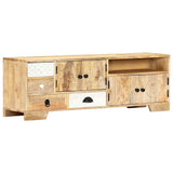 Vidaxl tv-meubel 120x30x40 cm massief mangohout