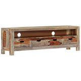 Vidaxl tv-meubel 130x30x40 cm massief acaciahout