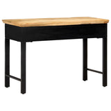 Vidaxl schrijftafel 110x50x76 cm massief mangohout