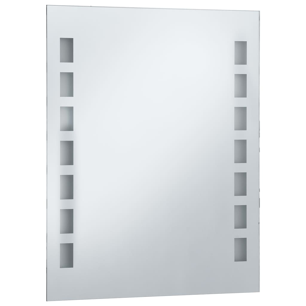 Vidaxl Bathroom Mirror LED 50x60 cm