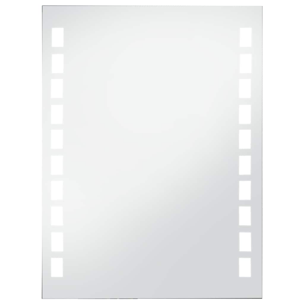 Vidaxl badkamerspiegel led 60x80 cm