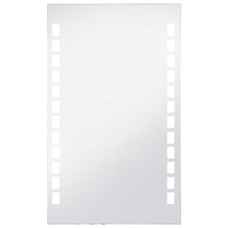 Vidaxl badkamerspiegel led 60x100 cm