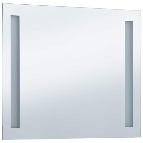 Vidaxl badkamerspiegel led 80x60 cm