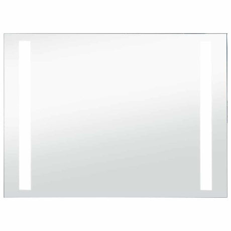 Vidaxl badkamerspiegel led 100x60 cm