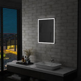 Vidaxl Bathroom Mirror LED 50x60 cm