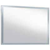 Vidaxl badkamerspiegel led 100x60 cm