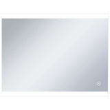Vidaxl badkamerspiegel led met aanraaksensor 80x60 cm