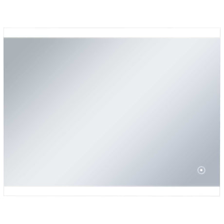 Vidaxl badkamerspiegel led met aanraaksensor 80x60 cm