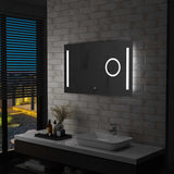 Specchio da bagno Vidaxl LED con sensore touch 100x60 cm