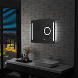 Vidaxl Bathroom Mirror LED with touch sensor 80x60 cm