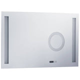 Vidaxl badkamerspiegel led met aanraaksensor 100x60 cm
