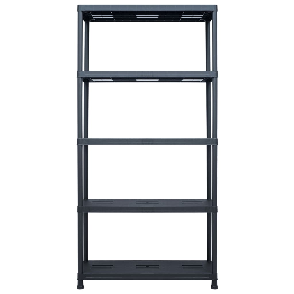 Vidaxl Späichere Rack 260 kg 90X40x18 cm Plastik