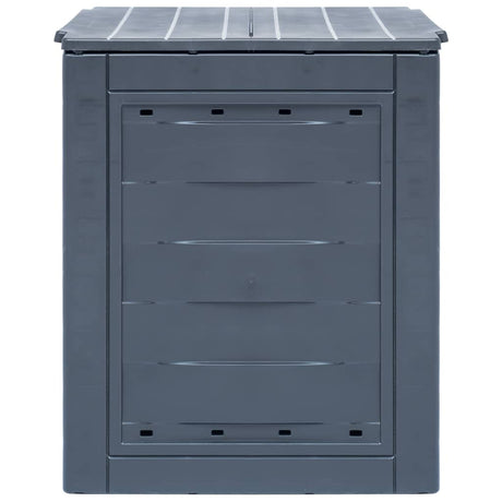 Vidaxl compostbak 260 l 60x60x73cm grijs