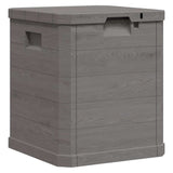 Vidaxl opbergbox voor in de tuin 90 l bruin