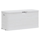 Vidaxl tuinbox 280 l lichtgrijs