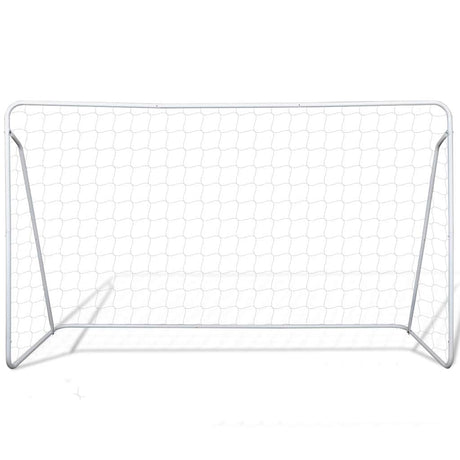 Vidaxl voetbalgoals 2 st 240x90x150 cm staal