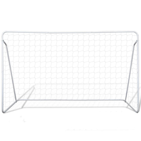 Vidaxl voetbalgoals 2 st 240x90x150 cm staal