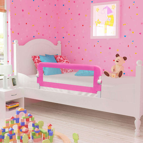Vidaxl kinderbedhekjes 2 st 102x42 cm roze