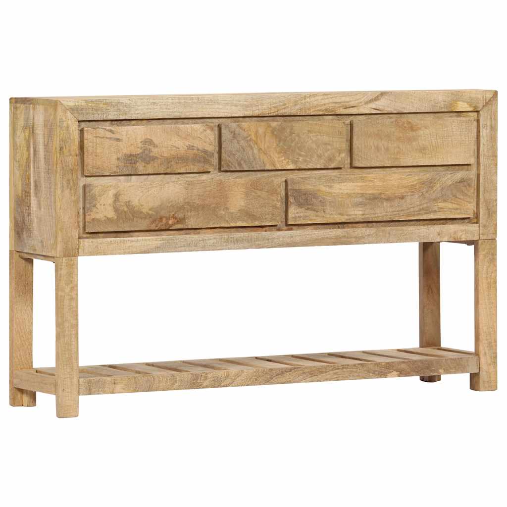Vidaxl dressoir 120x30x75 cm massief mangohout