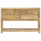 Vidaxl dressoir 120x30x75 cm massief mangohout