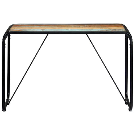 Vidaxl eettafel 118x60x76 cm massief gerecycled hout