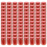 Vidaxl jam jars with red lids 96 st 230 ml glass