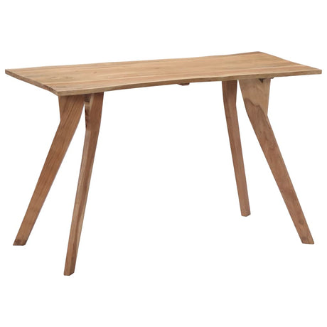 Vidaxl eettafel 120x58x76 cm massief acaciahout