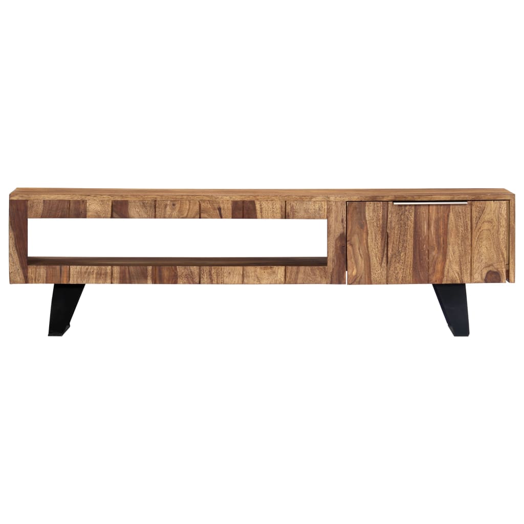 Vidaxl tv meubel 140x30x40 massief acaciahout