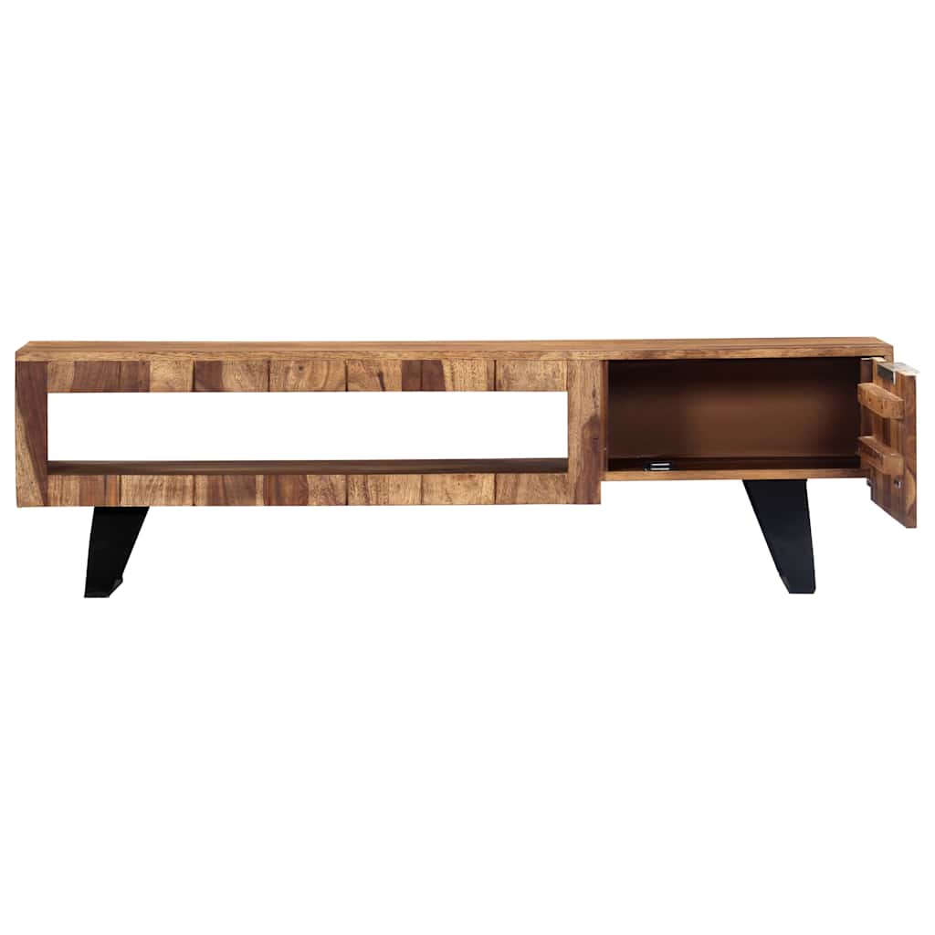 Vidaxl tv meubel 140x30x40 massief acaciahout