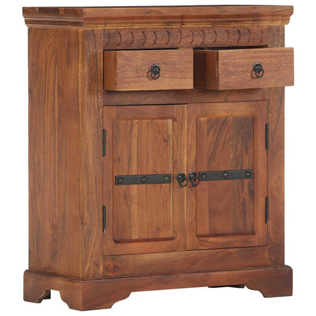 Vidaxl dressoir 63x30x75 cm massief acaciahout