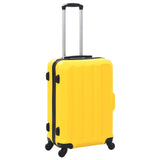 Vidaxl Ensemble de bagages durs en 3 parties jaunes