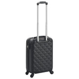 Vidaxl hard suitcase black