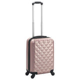 Vidaxl hard suitcase rosé gold