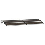Vidaxl deurluifel 240x75 cm pc zwart