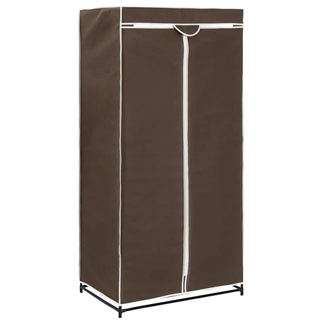 Vidaxl kledingkast 75x50x160 cm bruin