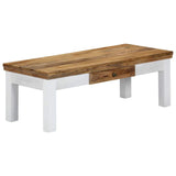 Vidaxl salontafel 110x50x40 cm massief mangohout