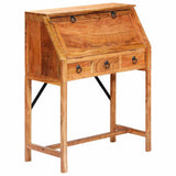 Vidaxl schrijftafel 90x40x107cm massief acaciahout
