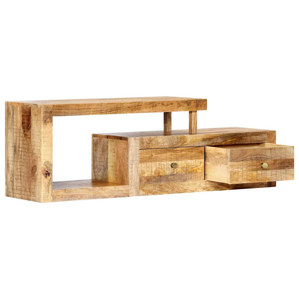 Vidaxl tv-meubel 120x30x40 cm massief mangohout
