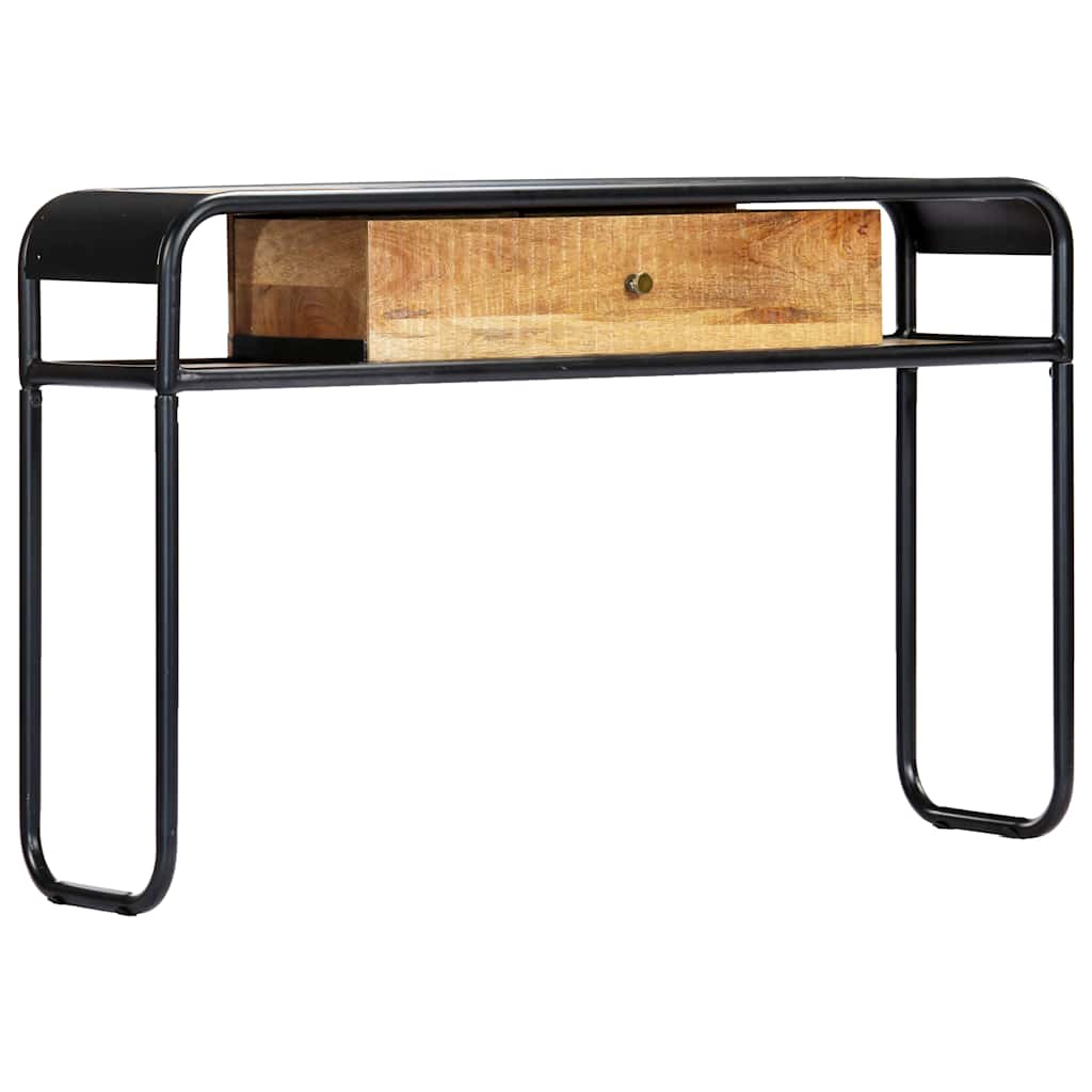 Vidaxl wandtafel 118x30x75 cm massief mangohout