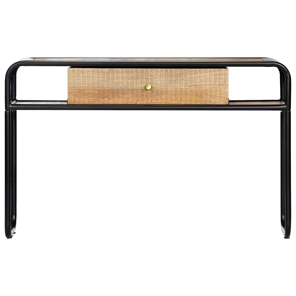 Vidaxl wandtafel 118x30x75 cm massief mangohout