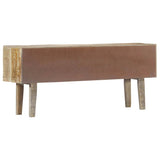Vidaxl dressoir 140x30x60 cm massief mangohout