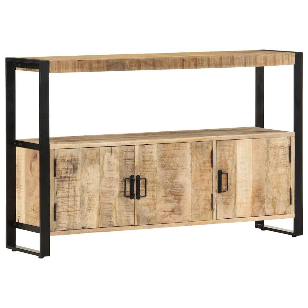 Vidaxl bijzetkast 120x30x75 cm massief mangohout