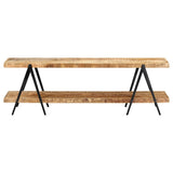 Vidaxl tv-meubel 160x40x50 cm massief mangohout